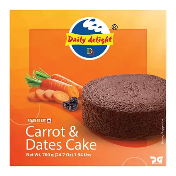Daily Delight Carrot and Dates Cake 300 gm