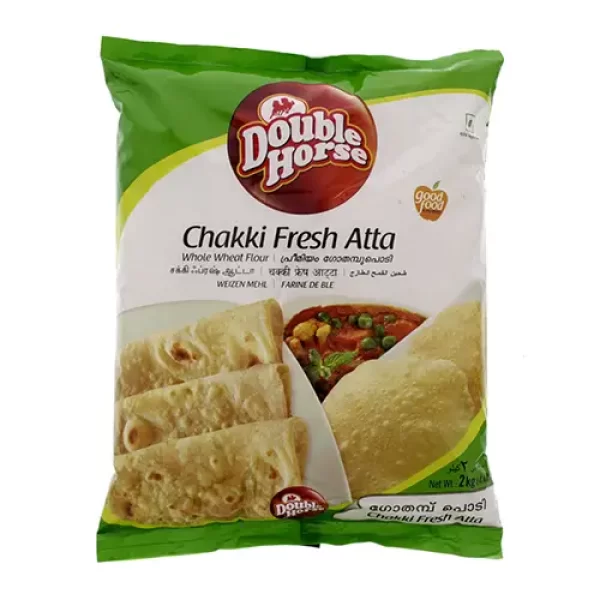 Double Horse Chakki Atta 2 kg