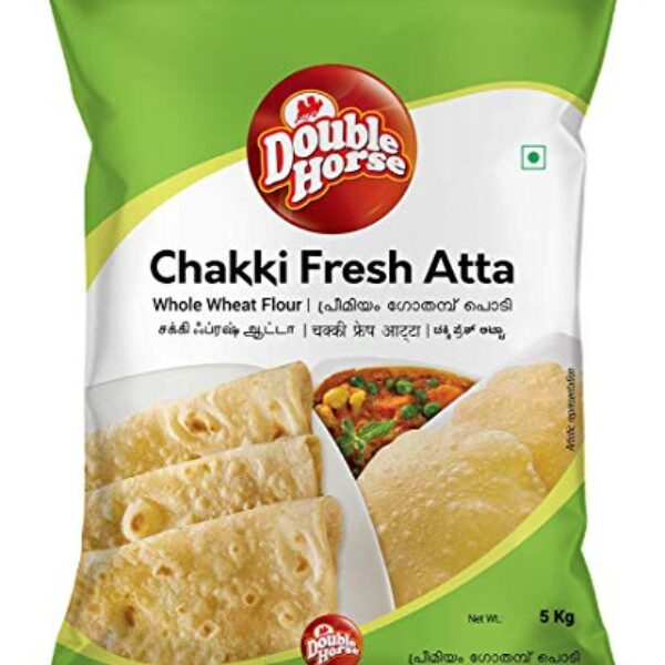 DOUBLE HORSE CHAKKI FRESH ATTA 5kg